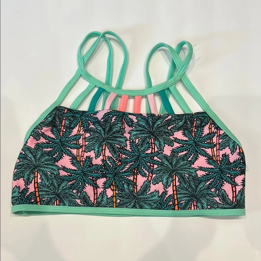 Xhilaration girls bikini sports bra top size14/16 new